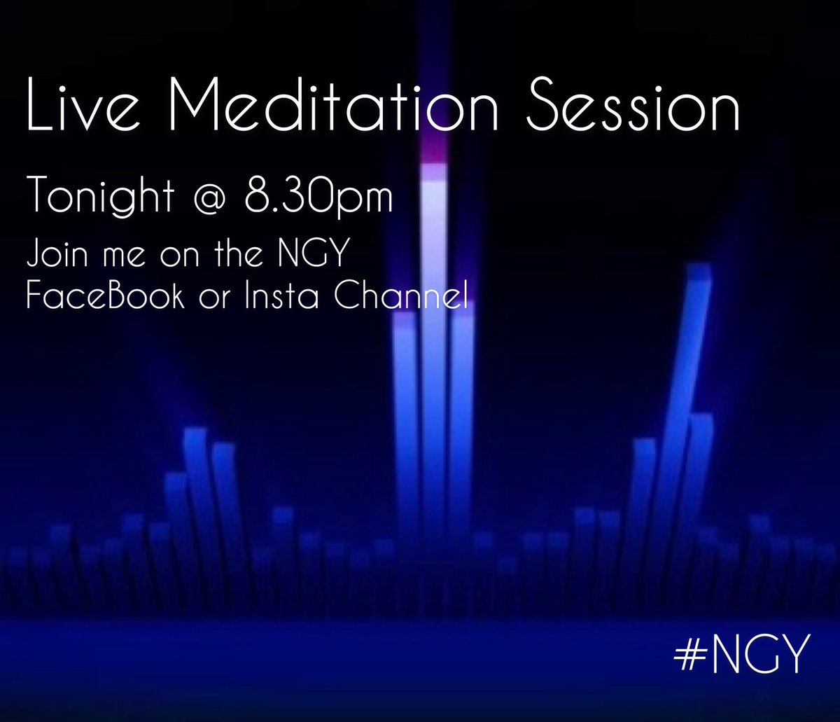 Join me this evening for a live meditation session on either Next Generation You or the NGY Insta Channel! Hopefully see you there! #meditation #meditate #wellness #wellbeing #alloverbody #relax #chill #mentalhealth #mindfulness #kindnessmatters #healing #breathe #breath