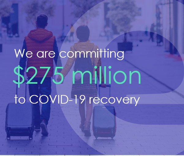EGPartnerships's tweet photo. We’re committing $275 million to help partners rebound from the impact of COVID-19 and fuel industry-wide recovery efforts. Read more here: https://t.co/LYQmOzNUAT #ExpediaGroup https://t.co/8BwpxJRCnD