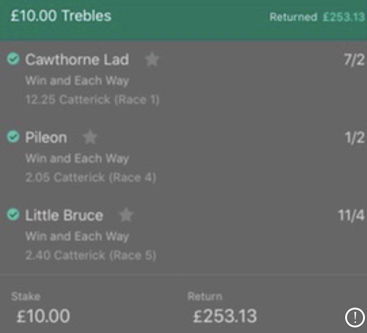 OnTrack_Racing's tweet image. 💥⭐️🚨PRIZE DRAW 🚨💥⭐️

PRIZE 1️⃣ - £50 @ 150 RETWEETS 

PRIZE 2️⃣1Yr VIP PASS @ 100 RT’s

PRIZE 3️⃣ 6Mth VIP PASS  @ 75 RT’s

PRIZE 4️⃣ 1Mth VIP PASS  @ 50 RT’s

All U.K and International Meetings Covered. Race Stats packs included.

Entry: Retweet 🔁 Like ❤️Follow 📲