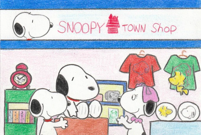 #イラスト #スヌーピー #illust #snoopy 