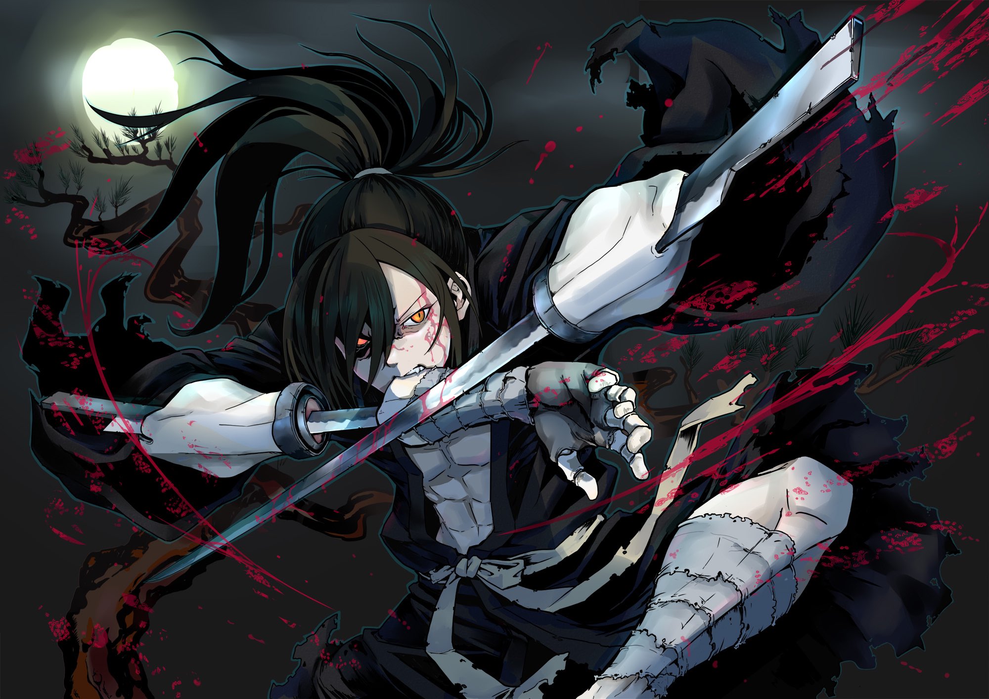 武にぃ Fanbox در توییتر カッコイイ剣の構え方 どろろ Sekiro Fgo
