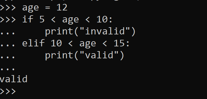iamkamalnayan's tweet image. Do you know, we can write &quot;if (a &amp;gt; 5 &amp;amp;&amp;amp; a &amp;lt; 10)&quot; in  #Pythonic way as:

&quot;if ( 5 &amp;lt; a &amp;lt; 10 )&quot;

#100DaysOfCode #pythonprogramming #Python #Python3 

Demo: