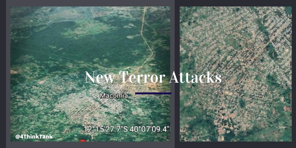 4ThinkTank's tweet photo. (28 May 2020) Receiving reports of new terror attacks by #Daesh (#IslamicState #EIPAC in +20 places #Mucjo, #Litamanda, #Chai, #5thCongress, #Zambezia, #Macomia, #Miangalewa + quite a few others places in #Cabo Delgado; burning and destroying infrastructure. https://t.co/ZTyMp1O85d