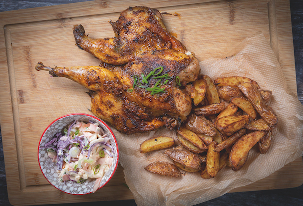 ShootingTimes's tweet photo. If you're looking for a cooking project to undertake this weekend, how about trying this spatchcocked piri-piri pheasant recipe from @gameandflames? It could work brilliantly on the barbecue https://t.co/zz5ngHZnUV https://t.co/dcVlOOeT61