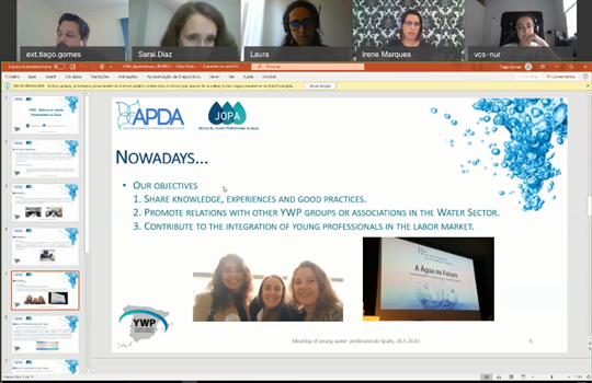 Ayer tuvimos reunión del chapter de <a href="/YWP_Spain/">YWP Spanish Chapter</a> y contamos también con la colaboración de YWP Dinamarca <a href="/YWPDK/">Young Water Professionals Denmark</a> y YWP Portugal @APDA_PT que nos contaron un poco más sobre su red YWP. ¡Agradecemos vuestra asistencia y esperamos tener más colaboraciones! 😍🌍