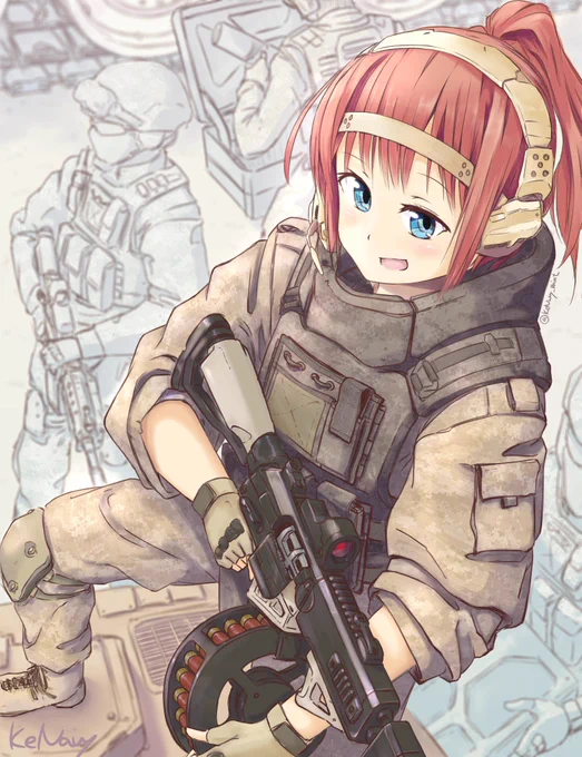 #みんなの作品の振り幅見せて
私の夢は可愛い女の子を描く絵師として頂点に立つこと‼️
…ロボは寄り道。 