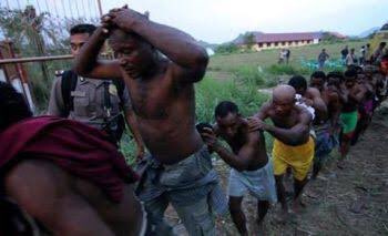 VeronicaKoman's tweet photo. West Papuans in the hands of racist Indonesian state

#BlackLivesMatter https://t.co/N7kl3ptzb5