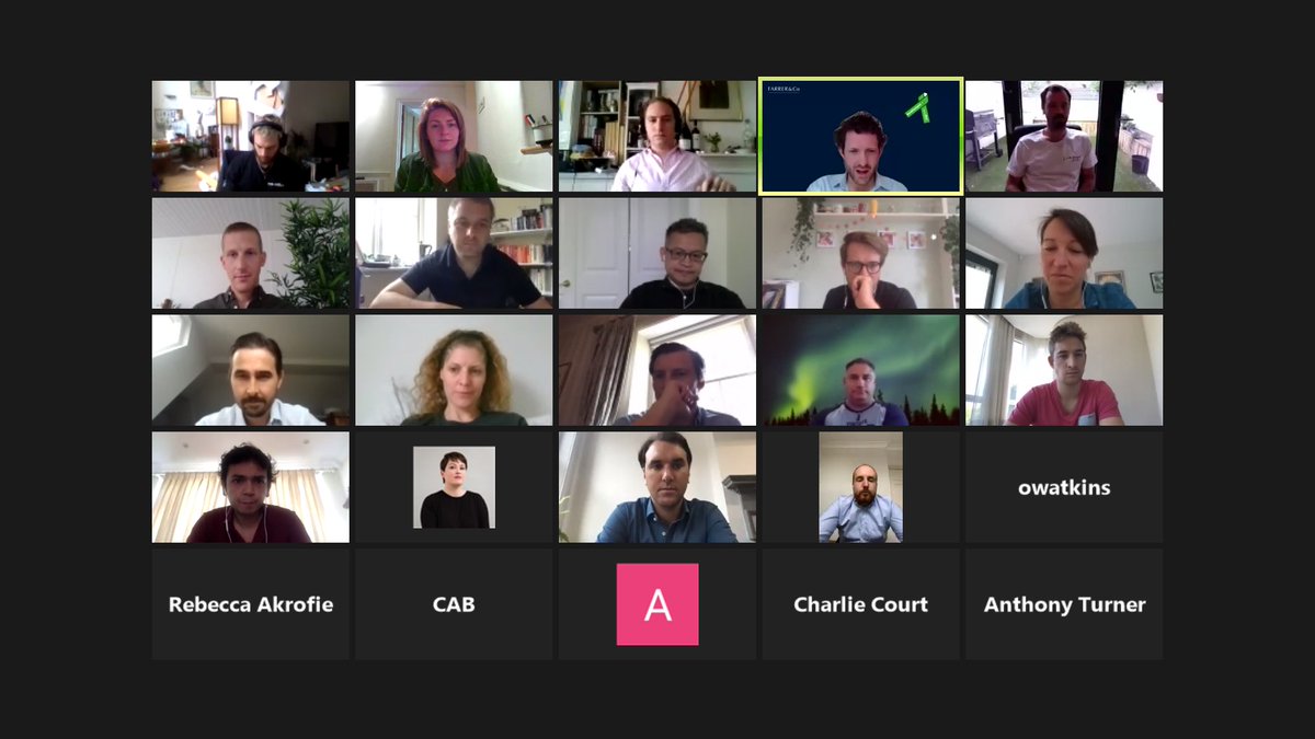 Farrer_Co's tweet image. Last Friday @Tom_O_Bruce and the Entrepreneurs &amp;amp; Investors team welcomed over 30 people to our third E&amp;amp;I e-brunch. It was fascinating to hear the stories of innovation, resilience and leadership. @getcoconut, @_UnderPinned, @hellotomoapp, @askusforideas. 
#EW2020 #entrepreneurs