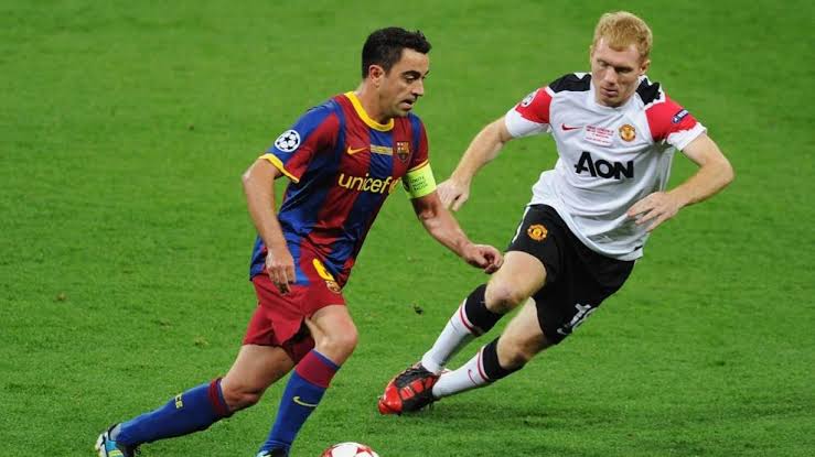 Xavi 148(141) Passes(Completed) 95% pass accuracy 5 Chances Created 1 assistThe greatest Midfield performance in champions league history and he did it in a final.