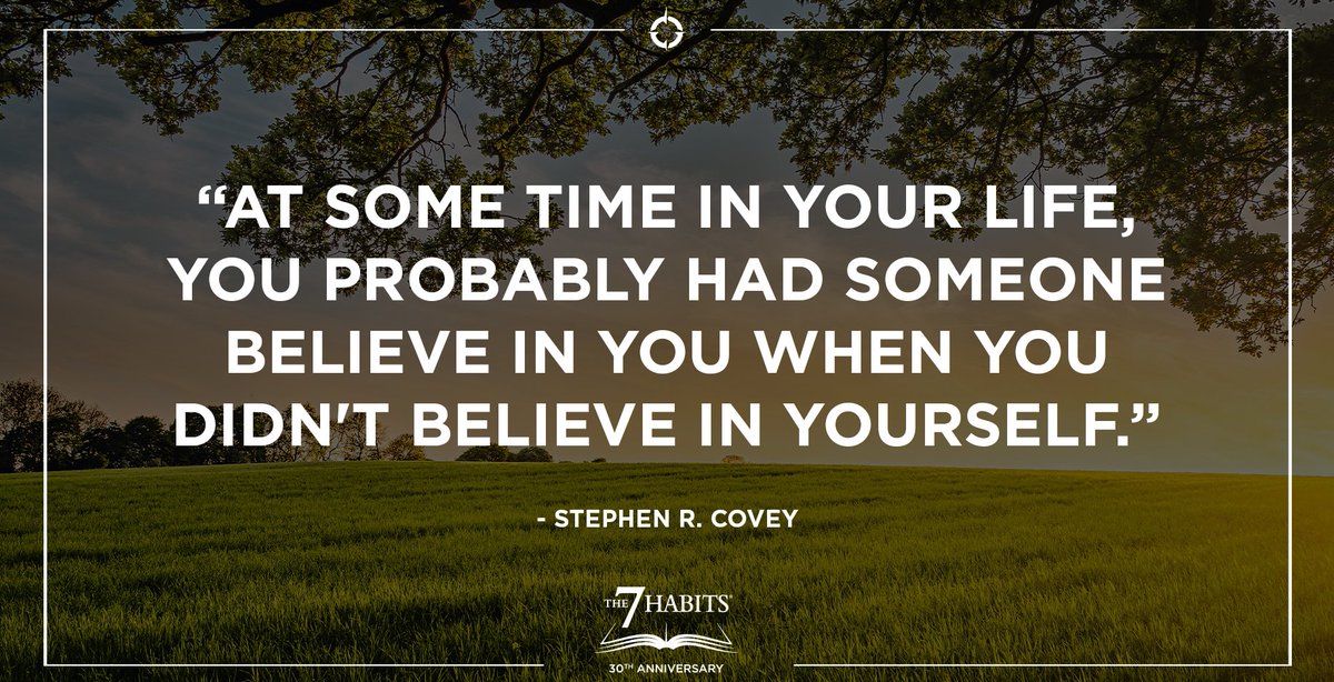 StephenRCovey's tweet photo. Mentors help us see our potential and shape our paths. Who are the mentors in your life? What made them special? Tag them and give them a shout out in the comments! https://t.co/poFp9sKE5Q