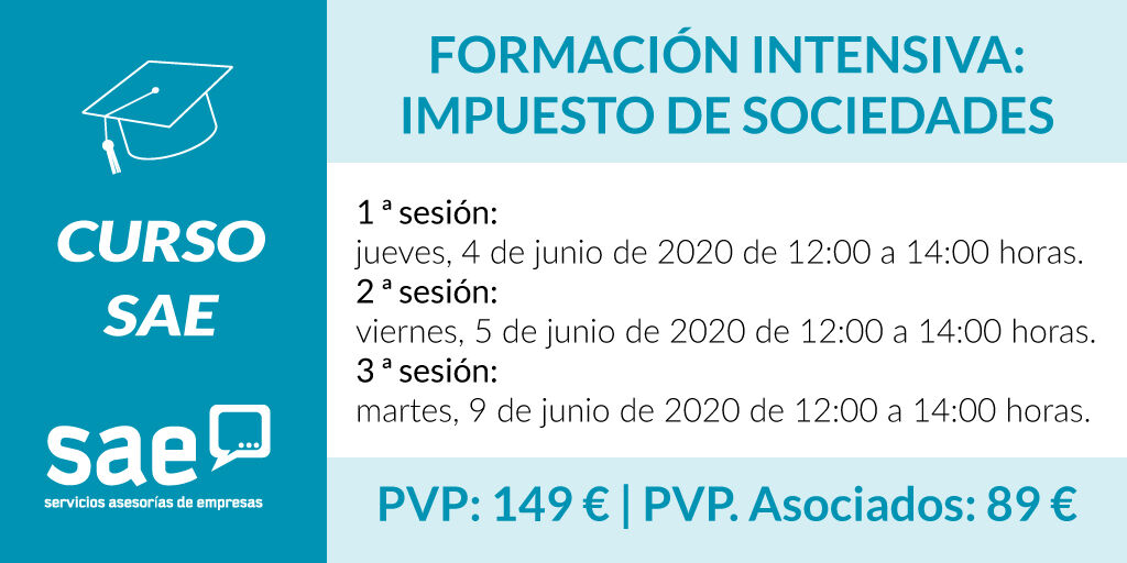 En la próxima formación, que será intensiva y práctica, abordaremos las novedades tributarias y aumentarás tus conocimientos del impuesto de sociedades y su liquidación, y dominarás las últimas novedades a tener en cuenta en la próxima campaña de IS: bit.ly/2YDtMAx