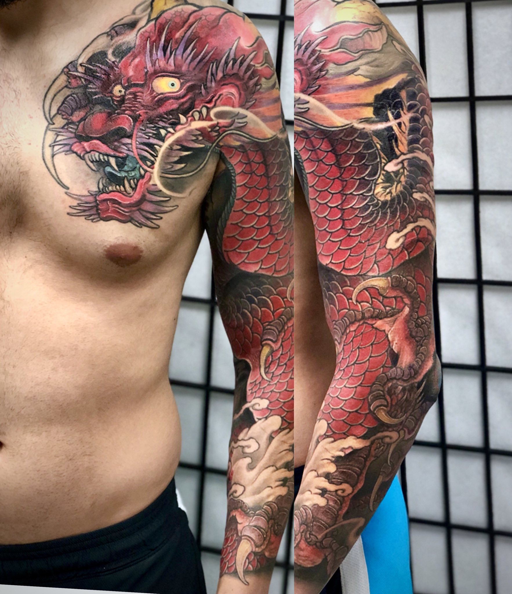 Twitter 上的 Kashu Horishin 加州彫心 赤龍 龍 刺青 入れ墨 タトゥー アート アーティスト 彫師 Dragon Tattoo Fullseevetattoo Art Artist Artistontwitter T Co Smxbtxbthe Twitter
