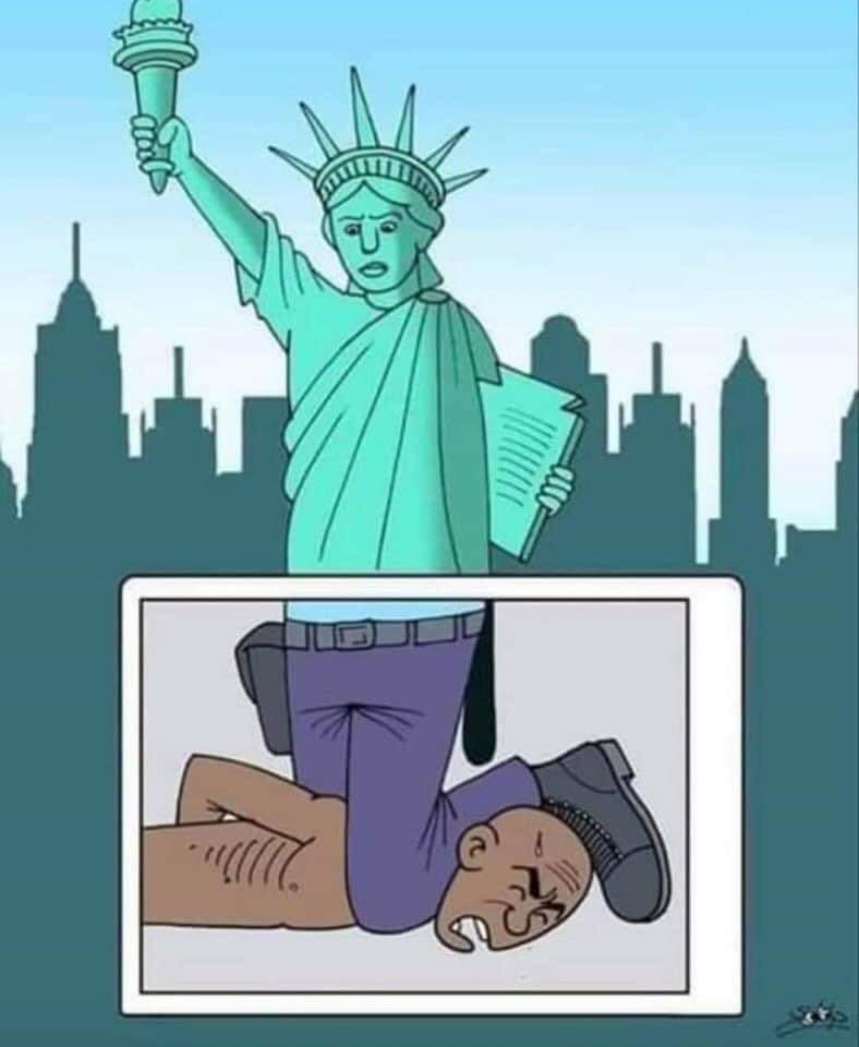 Eğer dikkat etmezseniz medya size zalimi mazlum, mazlumu da zalim gösterebilir. Malcolm X #JusticeForFloyd
#JusticeForGeorgeFloyd 
#ırkcılığahayır 
#GeorgeFloyd 
#BlackLivesMatter