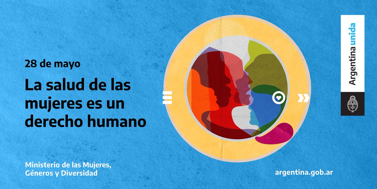 MinGenerosAR's tweet photo. En el Día Internacional de Acción por la Salud de las Mujeres queremos invitarte a reflexionar sobre este derecho humano fundamental y su importancia para que mujeres y diversidades puedan ejercer el resto de sus derechos, su autonomía y su libertad. 🙋‍♀️🙋🏳️‍🌈 https://t.co/MZe5ffVCDq