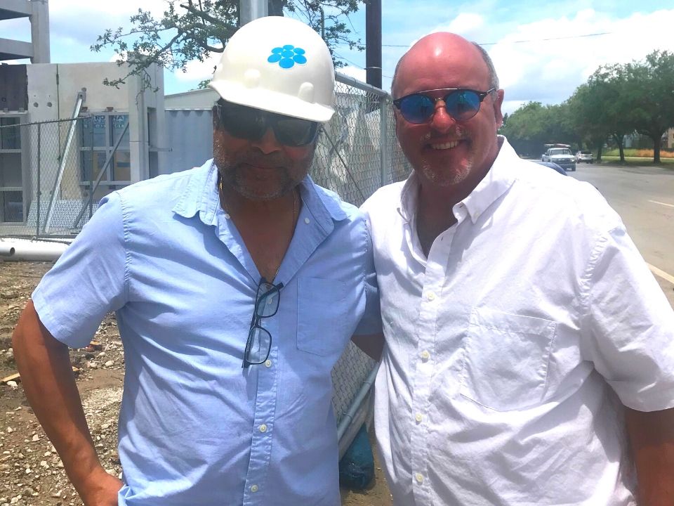 WiredIslandPR's tweet photo. We got a behind the scenes look at the progress of the @CHSTechCenter last week from @CHSdigital #CHStech #ourtimeisnow https://t.co/KVglzEfKP4