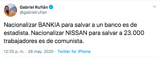 norcoreano's tweet photo. Comparte este Rufián proponiendo nacionalizar una multinacional japonesa para alejar los malos espíritus. https://t.co/ixdOJbzQ3I
