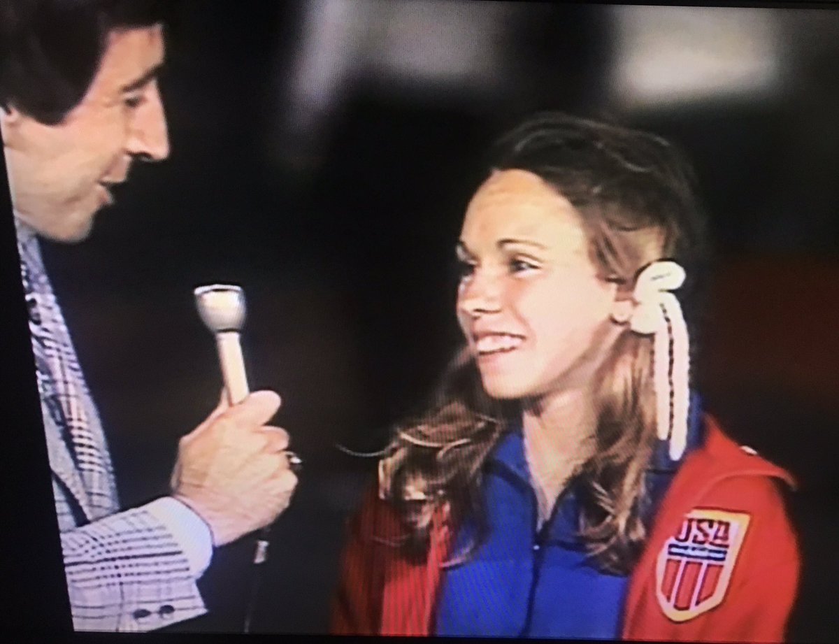 180dartsplayer's tweet photo. @mrmarksteel are you that ageless guy from Lost? Here’s “you” interviewing Mary Decker in the past, right? https://t.co/68Zij01sNv