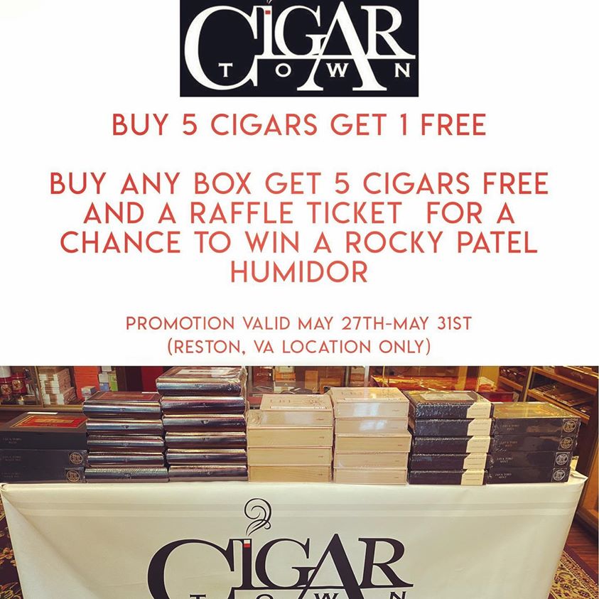 TimsReston's tweet photo. . @CigarTown @RestonTwnCenter #Reston #Cigar https://t.co/VMhM6B1TYK