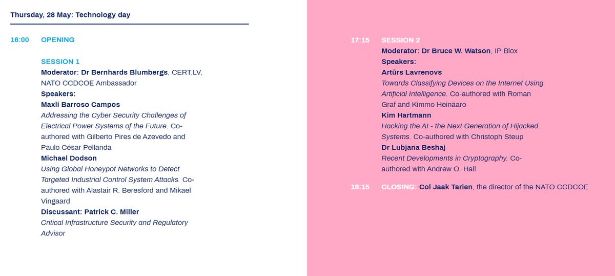 ccdcoe's tweet image. Final day of the #VirtualBookLaunch has arrived - two intriguing sessions of Tech Day start in less than an hour cycon.org #CyCon2020 

If you are unable to join us live, the videos will be uploaded to our YouTube channel youtube.com/user/natoccdco…