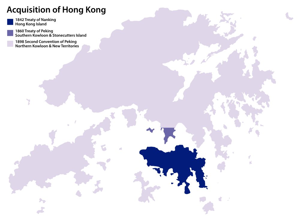 Retour en 1985 : Hong-Kong n'est alors pas sous contrôle chinois.En effet, depuis le traité de Nankin en 1842, Hong-Kong est une colonie britannique.Il faudra attendre 1997 pour que le territoire hongkongais soit rétrocédé à la Chine.