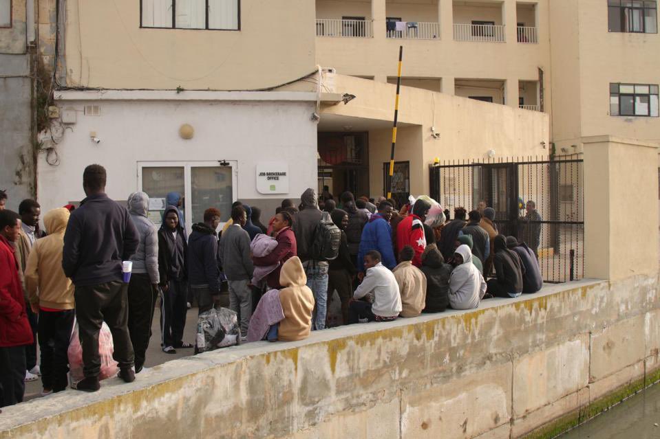 now this shitshow of a centre: Initial Reception Centre or IRC in Marsa. i worked here a lot, especially with a “doctor” (whi hated this btw he used to prescribe panadols for everyone). i think this centre had around 500 people, a lot of black families from-