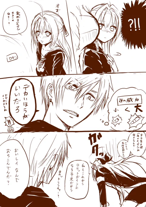 ちっぱいを気にする女子と性知識ゼロの男子 