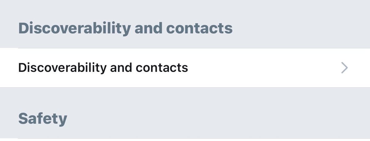 FOURTH, if you added your phone number (highly recommended, will explain in the next tweet why) and email, you can turn off the discoverability so that no one can find your account through them.