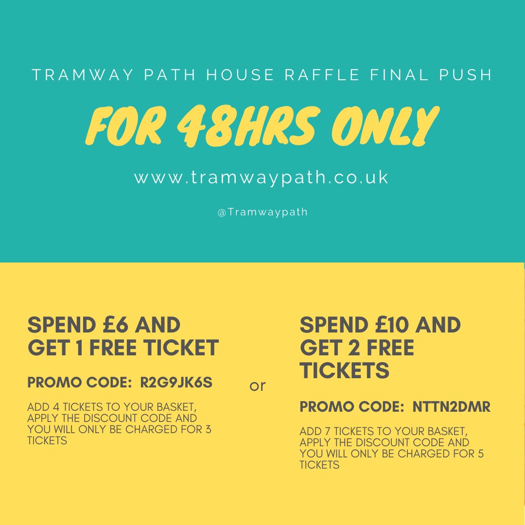 Final push... just under 4 days left! We’re nearly there!

Tell your mum, your dad, your brother, your sister, you nan, your whole family... this will change their lives too ❤️🙏🏾

tramwaypath.co.uk