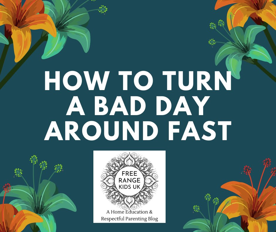 I think we've all had days like this, especially through lockdown. Take a look at the blog post below for some tips to turn your bad day around

freerangekidsuk.co.uk/post/how-to-tu…