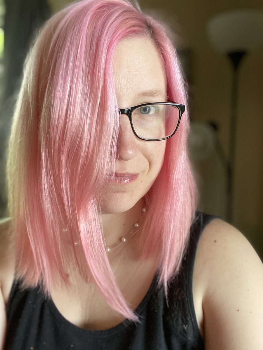 bkandh's tweet photo. Thank you, @oVertoneColor for making my platinum blonde turn pastel pink! #overtonecolor #pastelpinkhair #pinkhairdontcare https://t.co/2YfohG6Zbr
