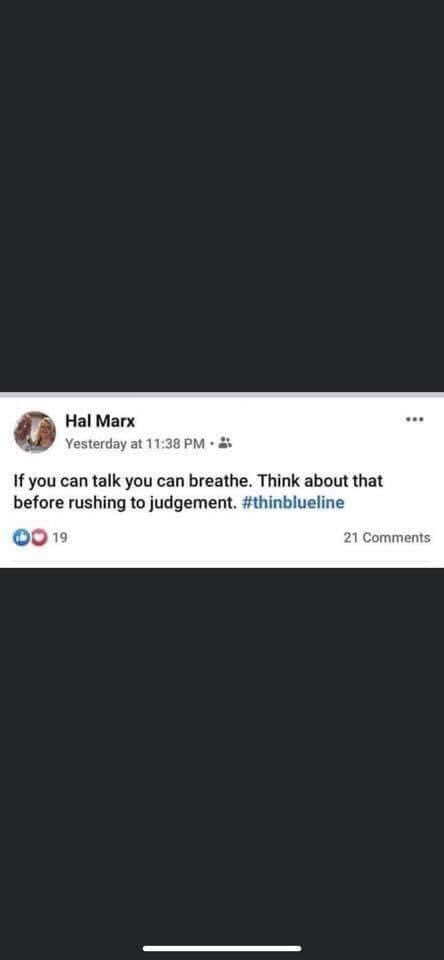 JaclynFOX23's tweet photo. Petal Mayor Hal Marx is under fire for now deleted comments on Facebook and Twitter regarding George Floyd’s death in Minneapolis. 

“If you can talk you can breathe. Think about that before rushing to judgement.”- Mayor Hal Marx https://t.co/GAV8K48bKf