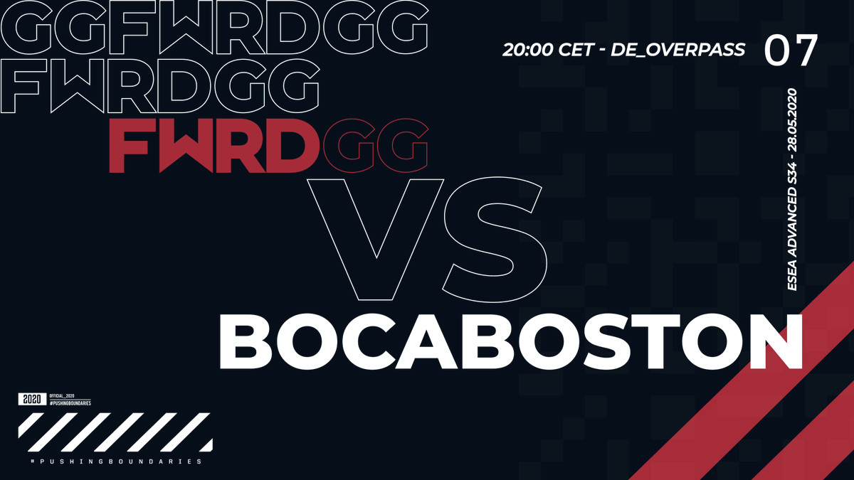 fwrdgg's tweet image. Last @ESEA match of this week will be against @4BocaBoston. These guys just won @ESL_Turkiye championship and are up 4-0 in Advanced. This is definitely going to be an exciting game tonight!🔥 #csgo #letsmakeithappen