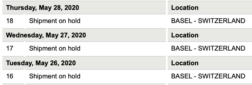 ProjectDOLPHIN's tweet image. Allo DHL Switzerland !!! it's wakeup time !
Do you mind delivering our goods please ...
@DHLexpress #DHL #NOTEXPRESS