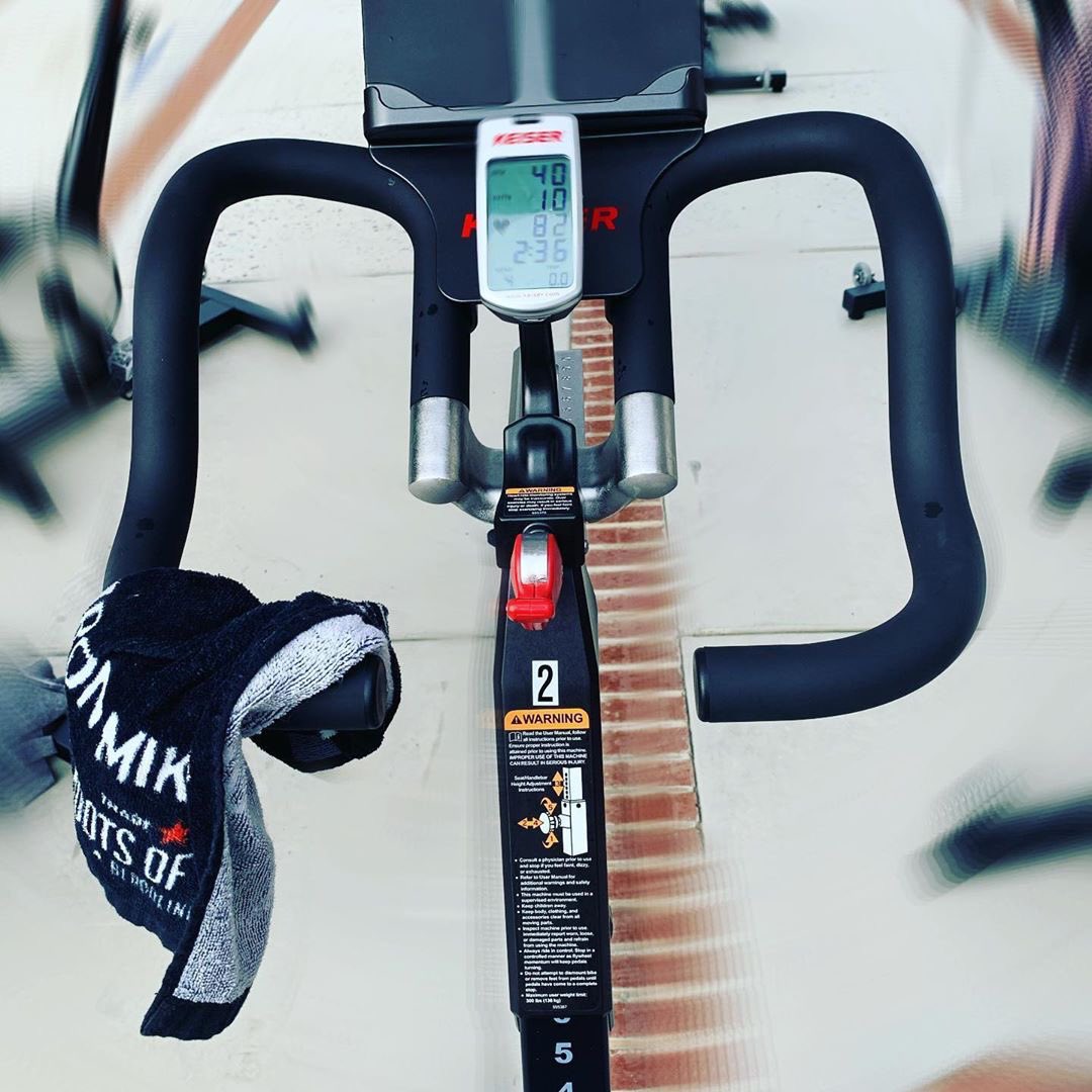 KeiserFitness's tweet photo. Grab &amp; Go. 🔥💦💯 #GoodEnoughIsnt #keiser #m3i #indoorcycling 

📸: @argyle2233 https://t.co/339WWNpAjt