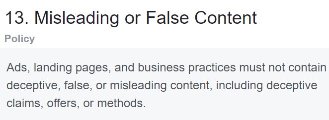 4. Facebook says again and again that it never changed it's political ad policy. But it did! I have receipts. The policy used to ban all misinformation in ads. Then Trump started spending millions to spread misinformation and the policy was changed. https://popular.info/p/facebook-says-trump-can-lie-in-his