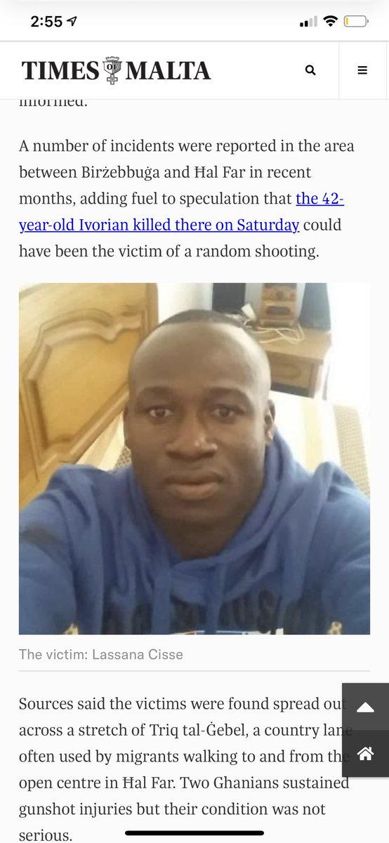 more about the Ivorian man, Lassana Cisse. all of this is of course excluding the pure IGNORANCE and hatred of maltese people in migrant-related posts. its truly disgusting and horrible how much this country hates black people and migrants in general