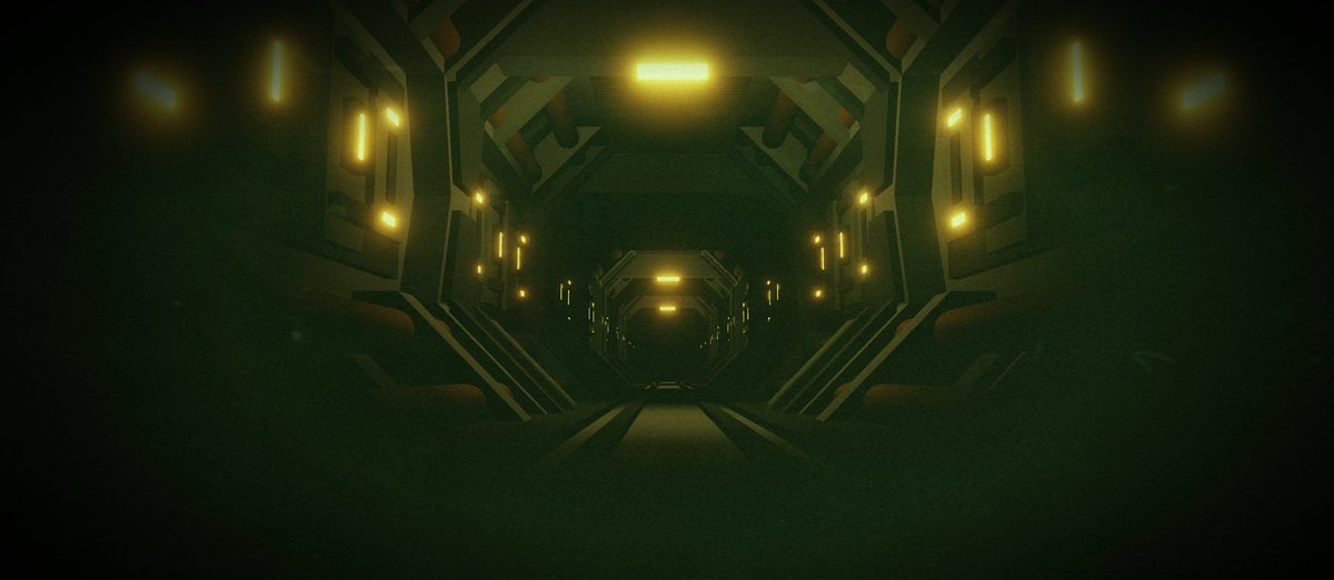 Took a little step away from making dinosaurs to make some sci-fi stuff! (actual screenshot from in-game, no editing) #RobloxDev #Roblox