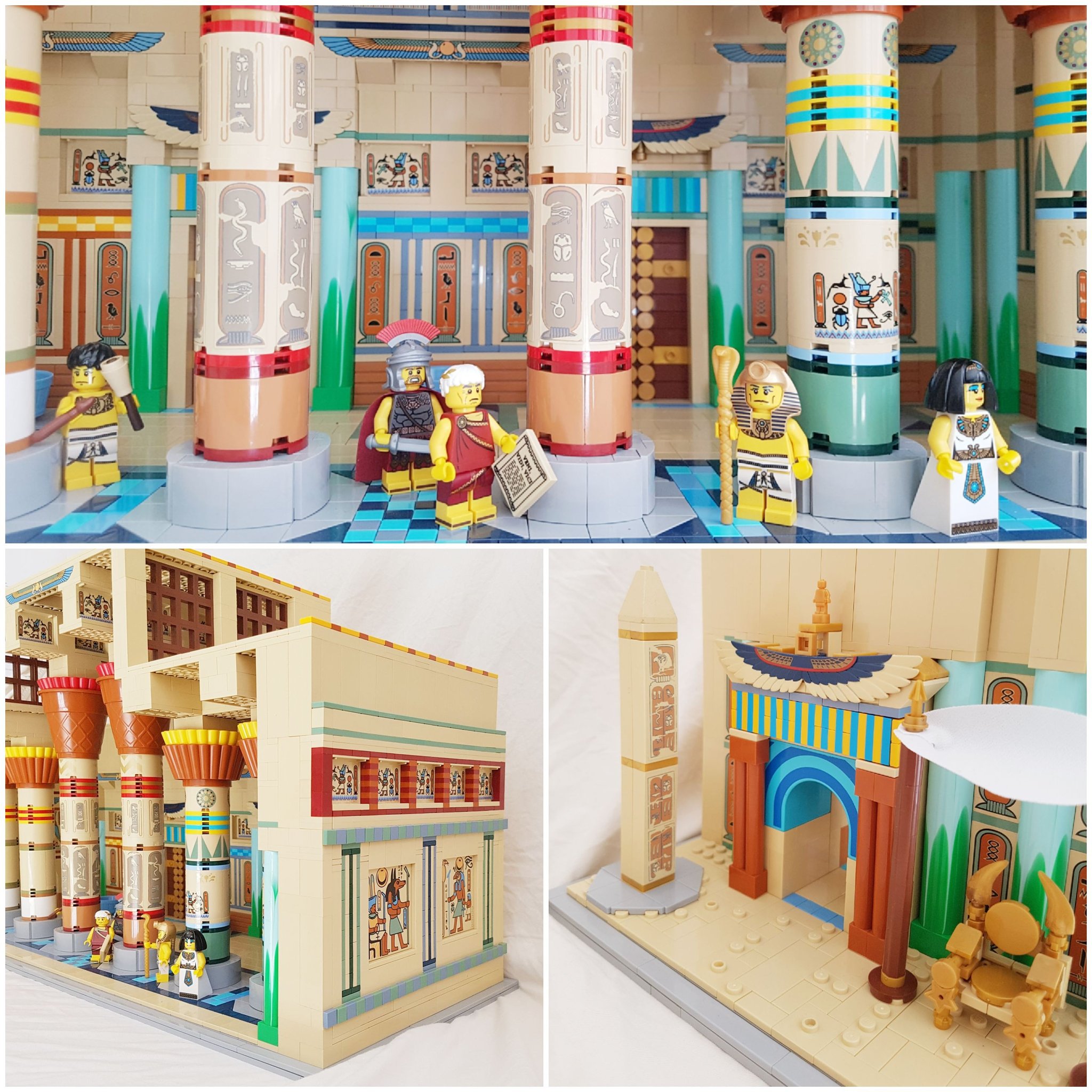 Lego egyptian temple 2025