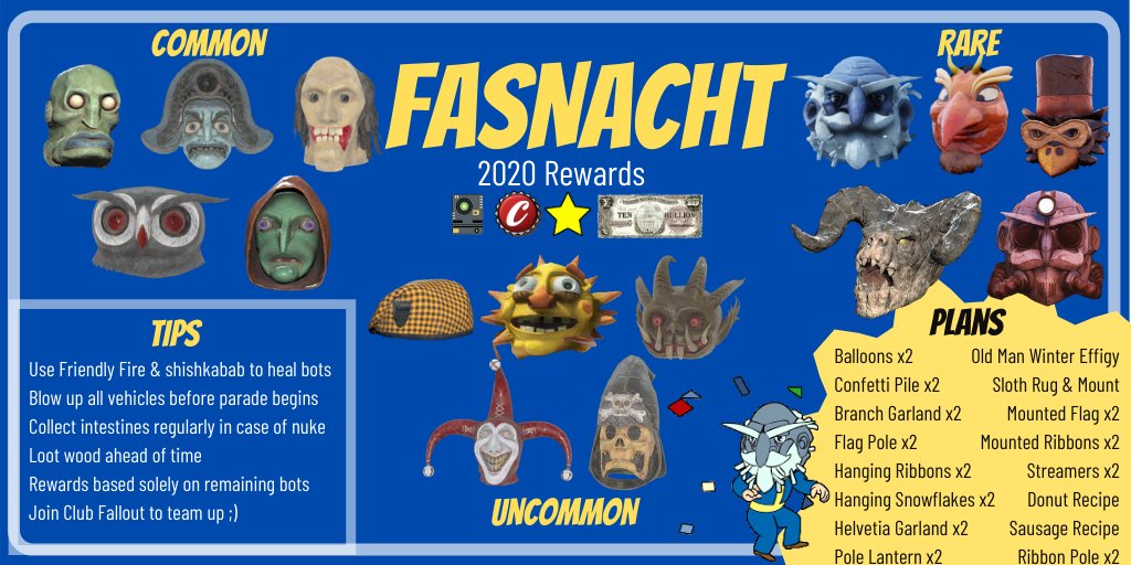 Rebellion Tagebuch Kamel fallout 76 fasnacht masks Kompression Profil Leber