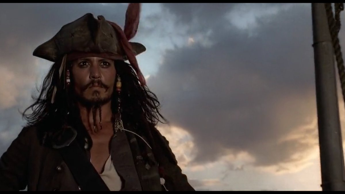 "Savvy" fantasy. Thoroughly enjoyed every frame. Jack Sparrow ... Nope, Captain Jack Sparrow-Ultimate screen-presence. Pirate fantasy can't get more satisfying. 8/10. #PiratesOfTheCaribbean The Curse of the Black Pearl. #MovieReview  #MovieSuggestion