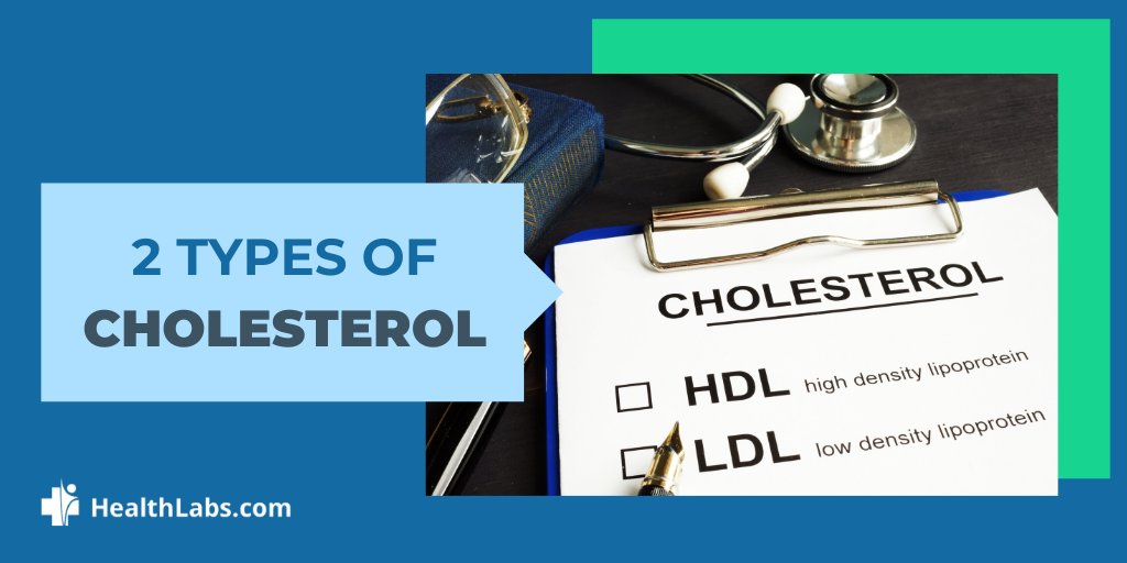 There are two types of #cholesterol—#LDL and #HDL. High levels if LDL are dangerous because it narrows #blood vessels, while HDL helps in preventing that narrowing. #health #cardiovascular