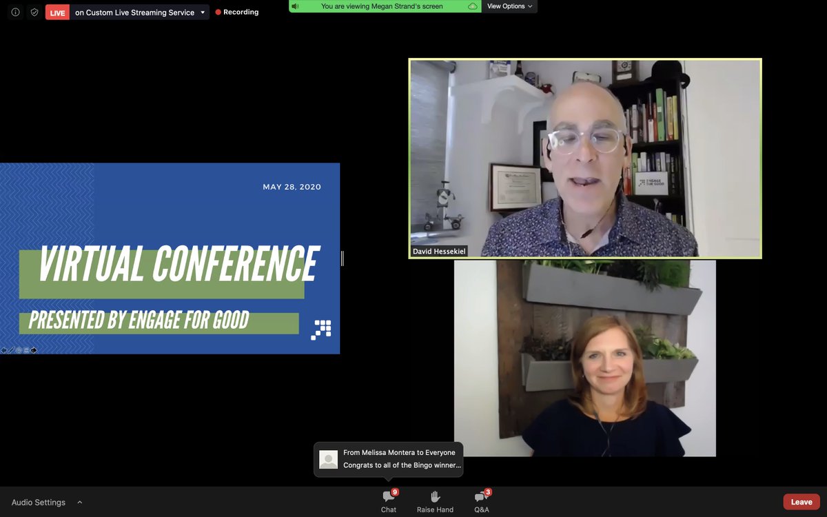 MMS_Education's tweet photo. Kudos to the @EngageForGood team for an inspiring line-up of thought leaders who are creating an enjoyable virtual conference experience. #Socialimpact #EFG2020 https://t.co/6uwA0UDrsG