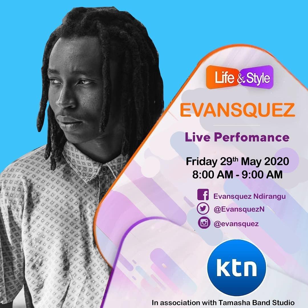 Tomorrow Friday @EvansquezN Will be Live. Tune in🔥🔥
@KTNLife_Style @ktnhome_ @mataraInnocent @ShankiAustine 
#ktnlifeandstyle 
#FeelGoodFriday