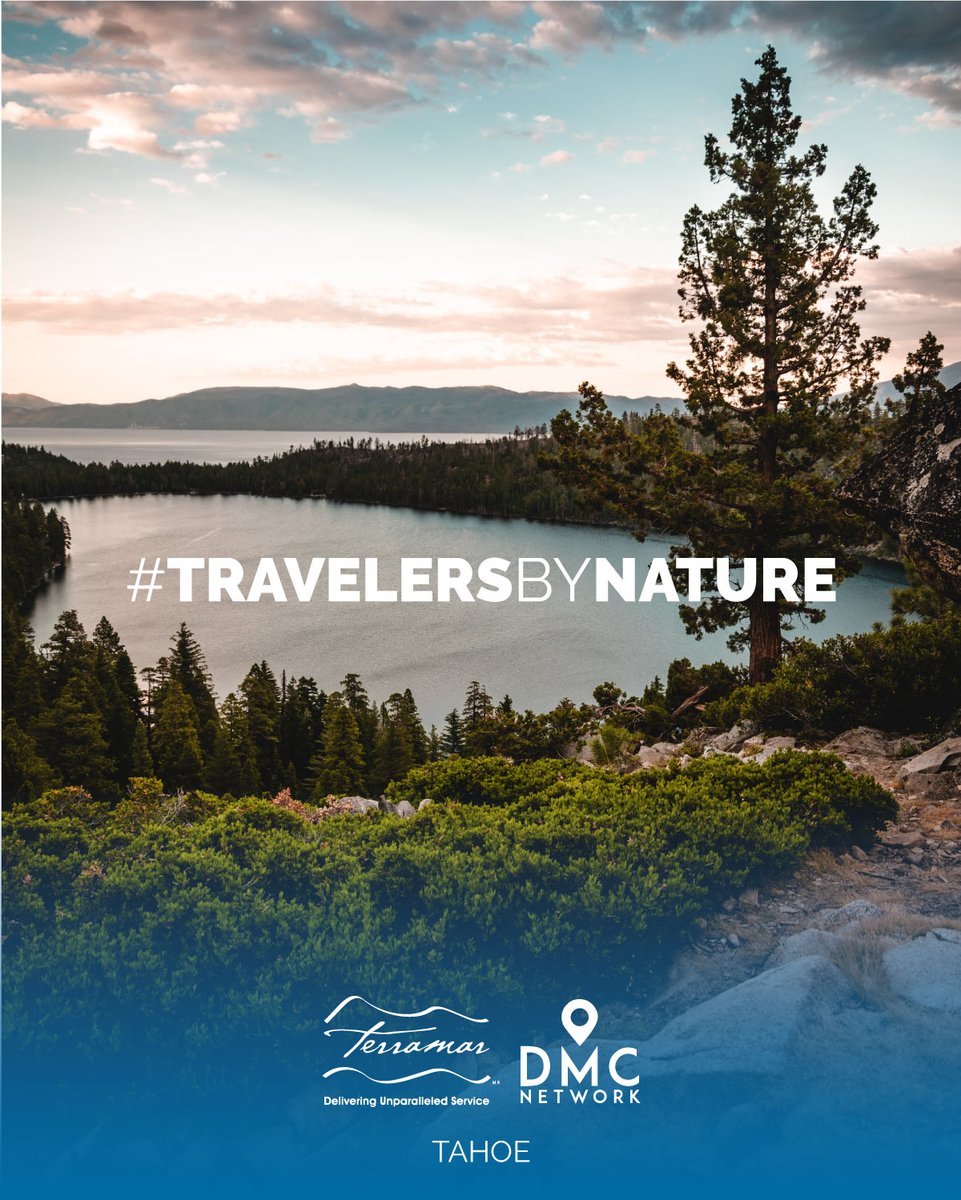TerramarDMC's tweet photo. There’s so much to discover about Lake Tahoe, North America’s largest mountain lake.

#TravelersByNature #MeetingProfs #EventProfs #DMCNetwork https://t.co/mt0cOp7xwP
