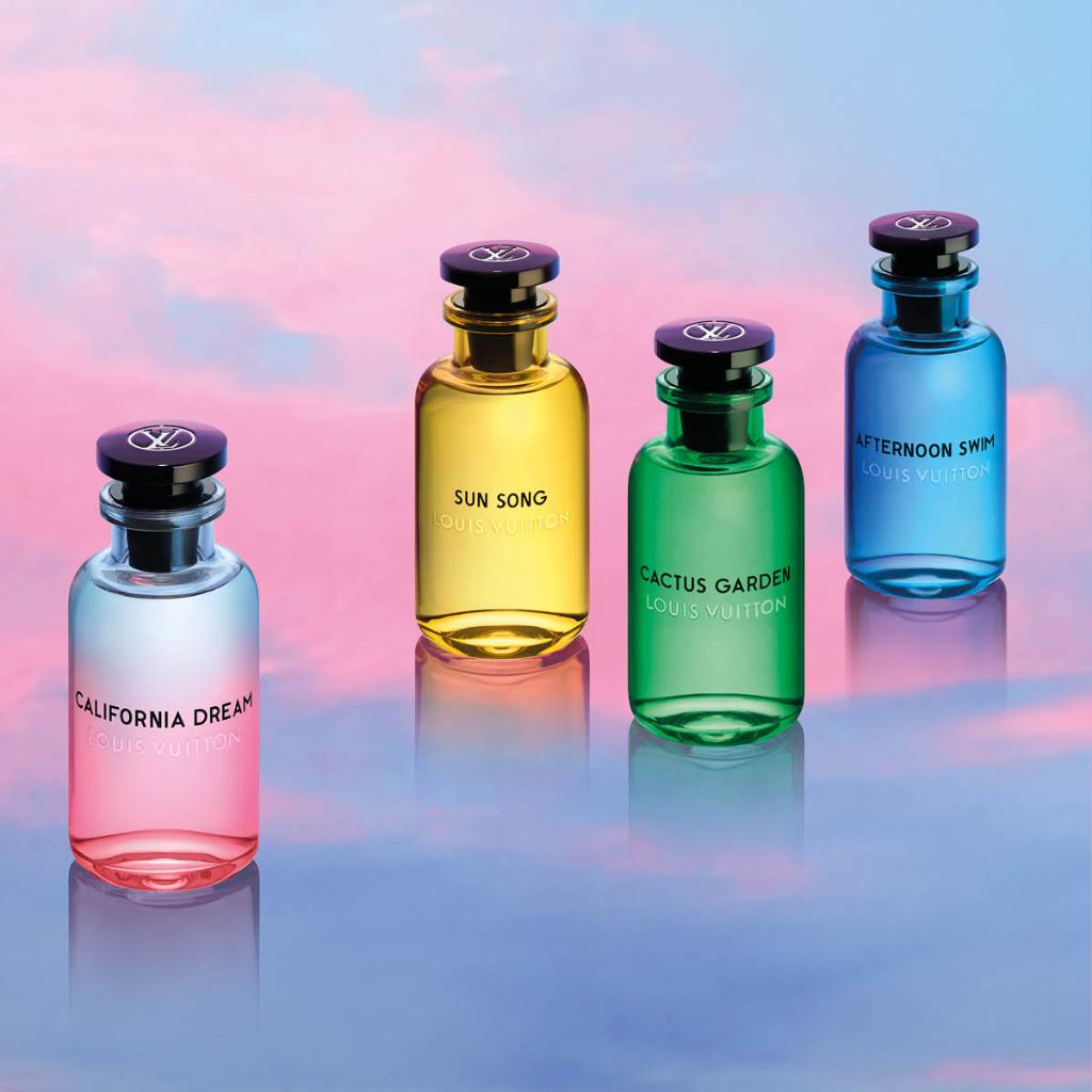 Louis Vuitton on X: Pop colors and sunny scents. #LouisVuitton's Cologne  Perfume Collection is an ode to the open landscapes of California. Explore  the fragrances and the collaboration with artist #AlexIsrael at