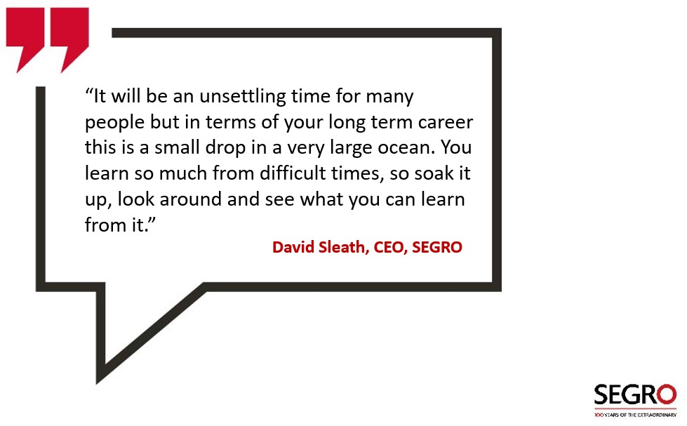 SEGRO plc (@segroplc) on Twitter photo Our CEO, <a href="/SleathDavid/">David Sleath</a> joined <a href="/WeAre_REB/">Real Estate Balance</a>, <a href="/PropertyWeek/">Property Week</a> and real estate professionals at an earlier stage in their career today to discuss career aspirations and development, and to pass on skills, knowledge and insights. Our CEO, <a href="/SleathDavid/">David Sleath</a> joined <a href="/WeAre_REB/">Real Estate Balance</a>, <a href="/PropertyWeek/">Property Week</a> and real estate professionals at an earlier stage in their career today to discuss career aspirations and development, and to pass on skills, knowledge and insights.