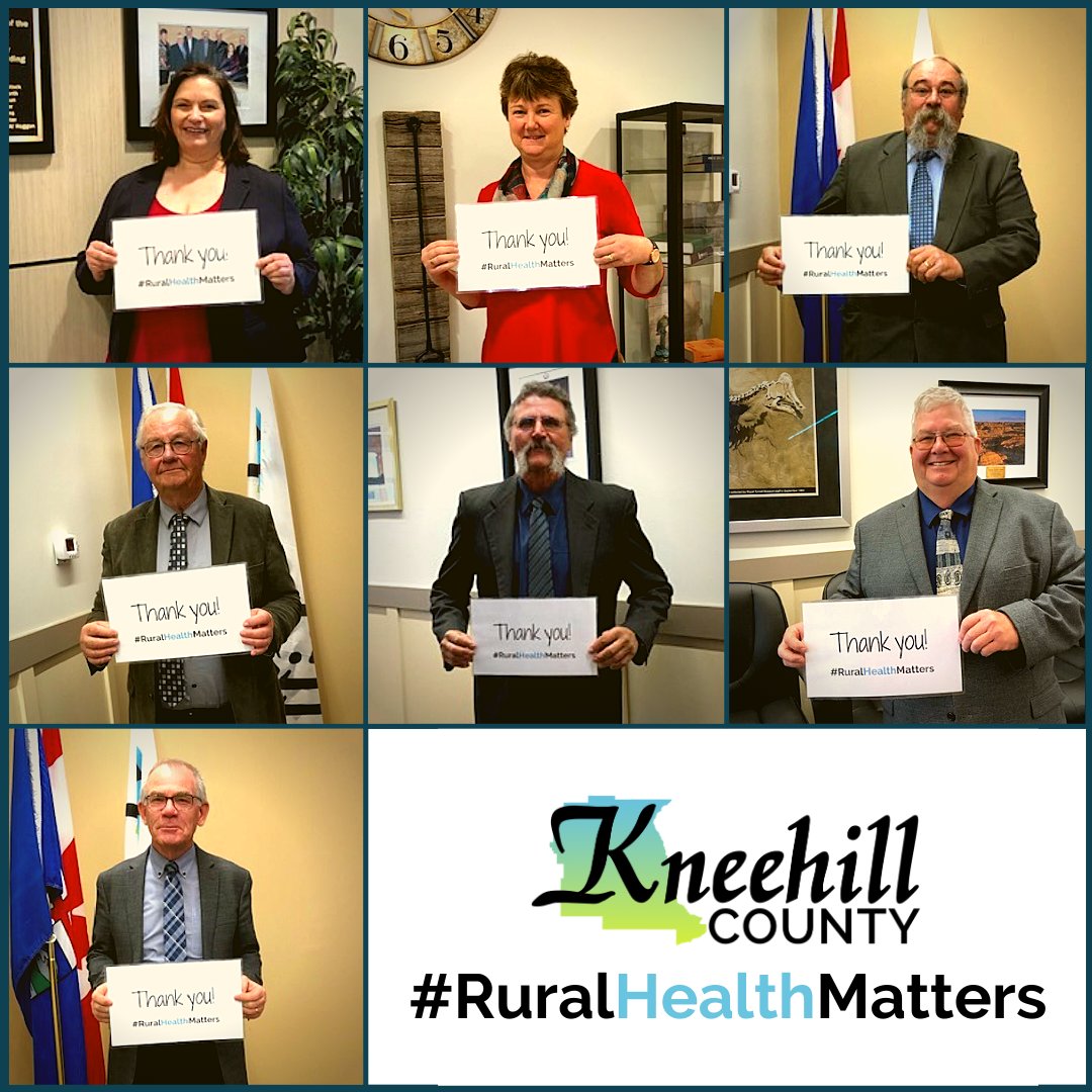 KneehillCounty's tweet photo. On behalf of Kneehill County Council, staff and residents, #thankyou to our local doctors, nurses, medical health personnel, committees & volunteers who go above and beyond to support and provide rural health care to our communities! #ruralhealthmatters #albertaruralhealthweek https://t.co/IQiG7flSR7