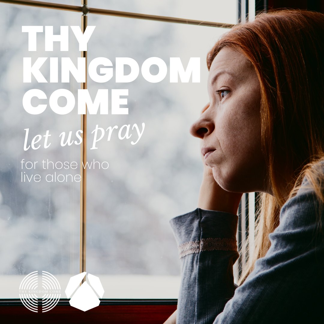 Let us pray for those who live alone

We're joining with the Thy Kingdom Come global movement 21st-31st May. Join us daily as we post and pray for something specific for our local community at 7am and 7pm. ⁠
⁠
#pray #thykingdomcome #prayerandcare #ukchurch