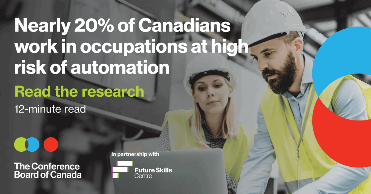S49Research's tweet photo. In our latest research, done as part of @fsc_ccf_en, we identified the groups who are disproportionally represented in the top occupations at risk of #automation: Indigenous, female, youth (aged 15-24), and visible minority. 
Read more: 

https://t.co/GLJ2y1xZU8 

#FutureSkills https://t.co/ceeXZzXodq