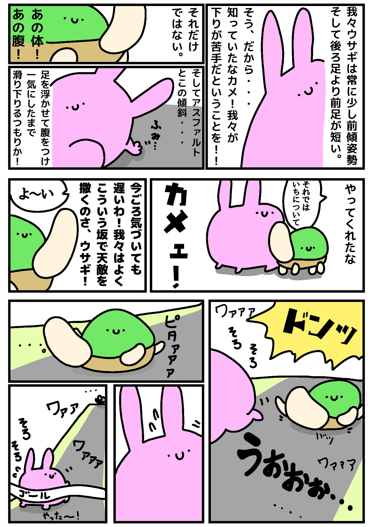 タカとん イラスト 月の上放送局 ウサギとカメ タカとん イラスト 月の上放送局 ウサギとカメ